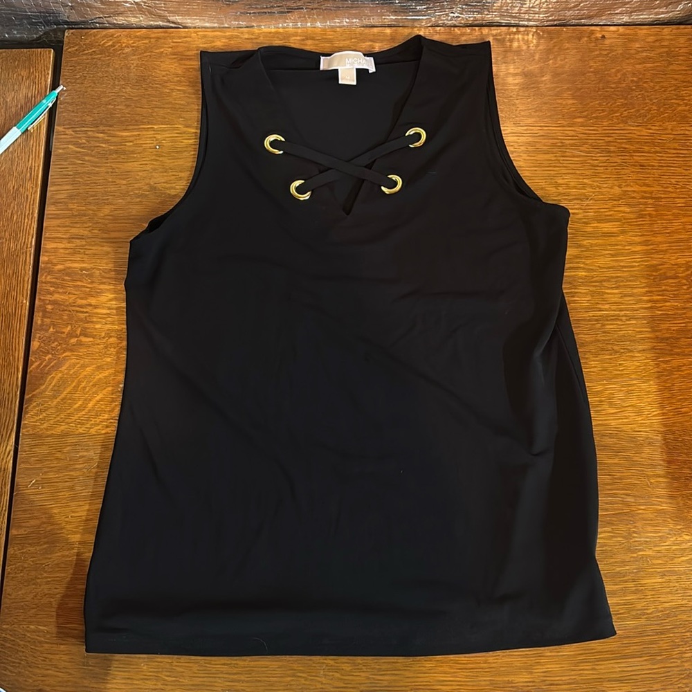 Black Michael Kors size M tank